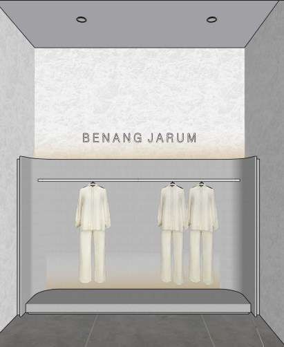 Interior live studio Benang Jarum untuk kebutuhan konten brand